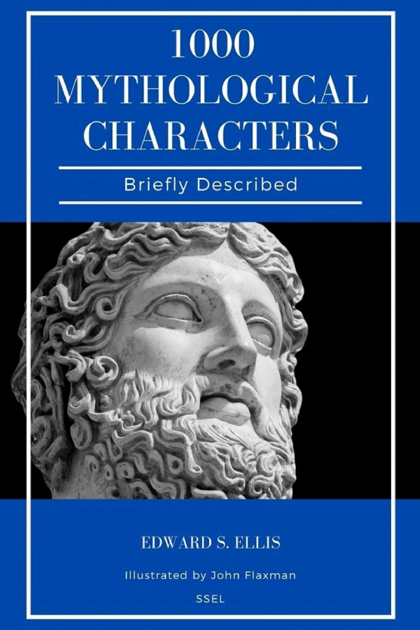 جلد کتاب 1000 Mythological Characters Briefly Described