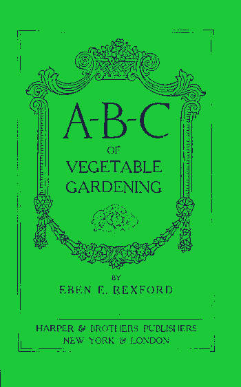 جلد کتاب A-B-C of Vegetable Gardening