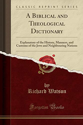 جلد کتاب A Biblical and Theological Dictionary