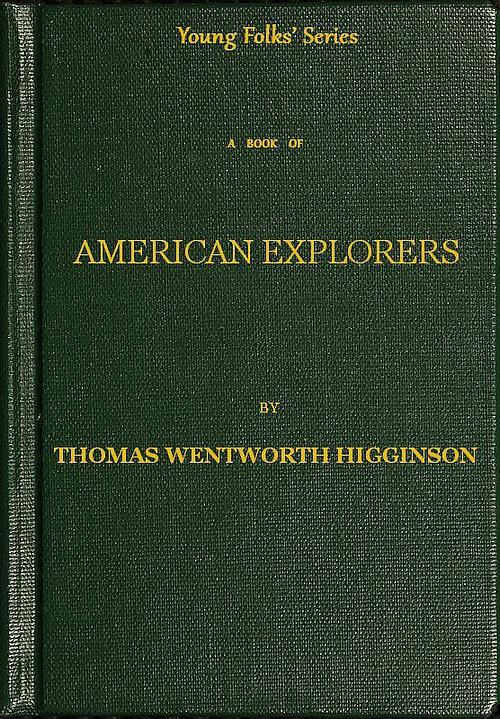 جلد کتاب A Book of American Explorers