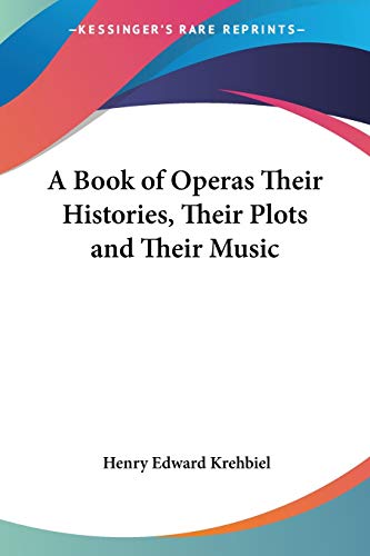 جلد کتاب A Book of Operas