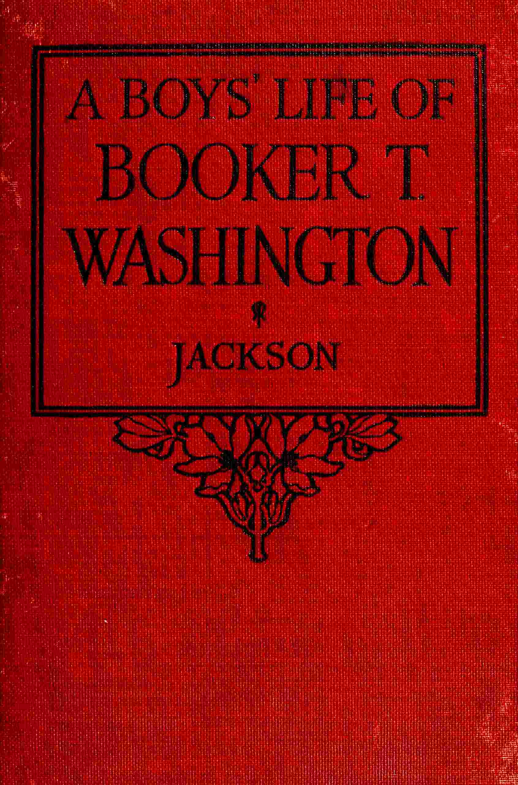 جلد کتاب A Boys' Life of Booker T. Washington