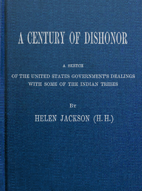 جلد کتاب A Century of Dishonor