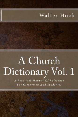 جلد کتاب A Church Dictionary