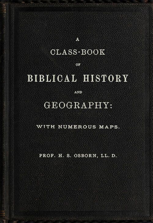 جلد کتاب A Class-Book of Biblical History and Geography