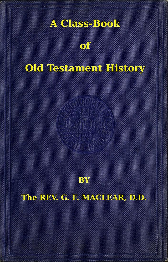 جلد کتاب A Class-Book of Old Testament History