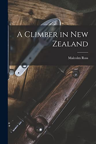 جلد کتاب A Climber in New Zealand