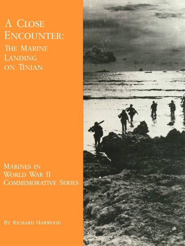 جلد کتاب A Close Encounter: The Marine Landing on Tinian