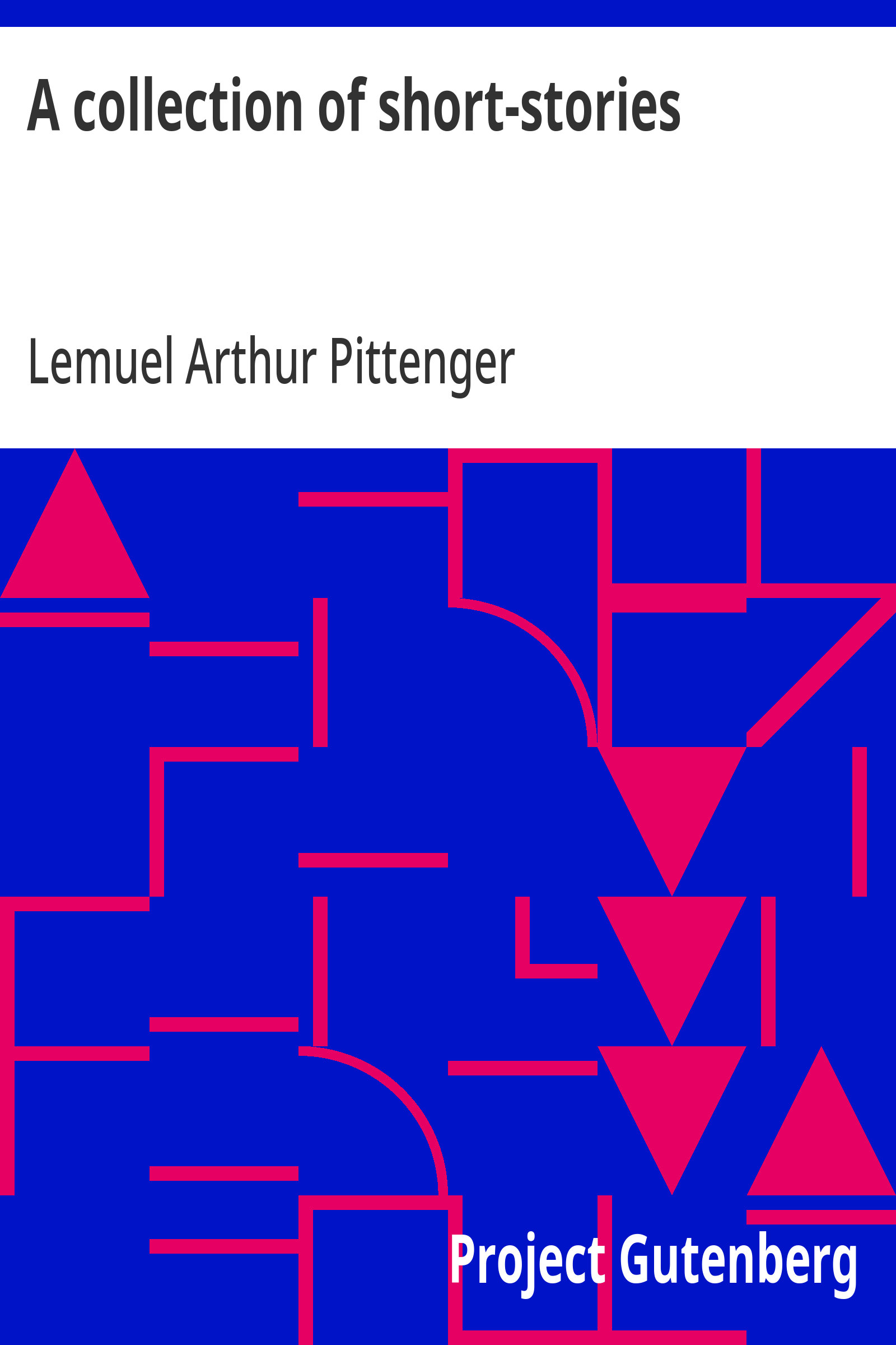 جلد کتاب A Collection of Short-Stories