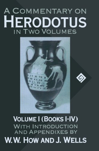 جلد کتاب A Commentary on Herodotus