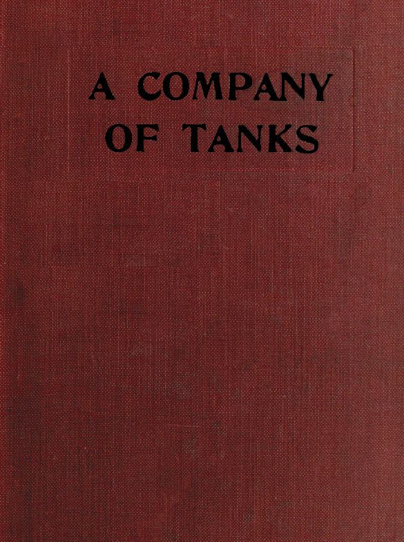 جلد کتاب A Company of Tanks