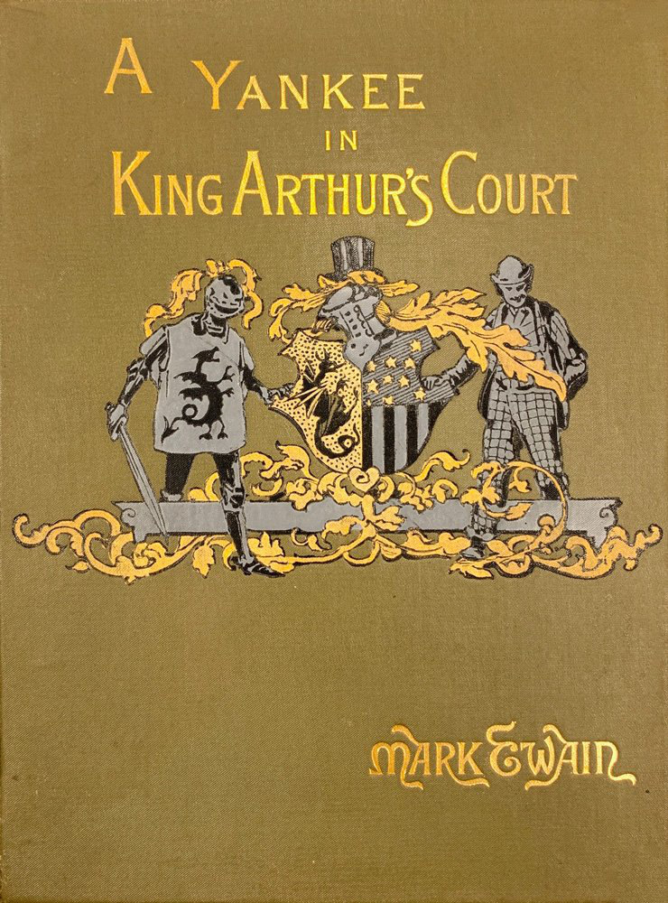 جلد کتاب A Connecticut Yankee in King Arthur's Court