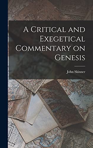 جلد کتاب A Critical and Exegetical Commentary on Genesis