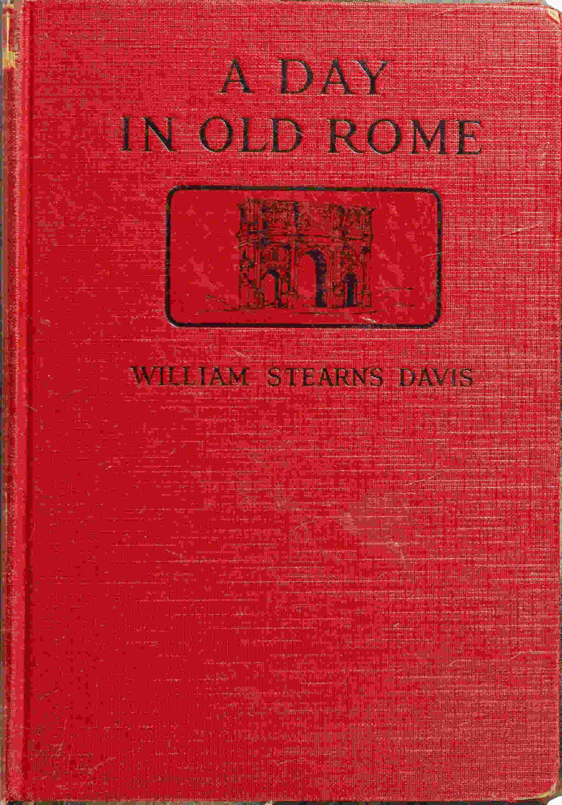 جلد کتاب A Day in Old Rome