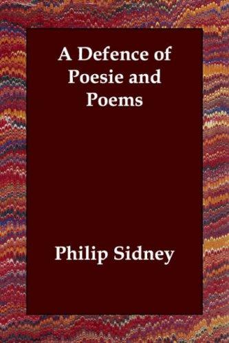جلد کتاب A Defence of Poesie and Poems