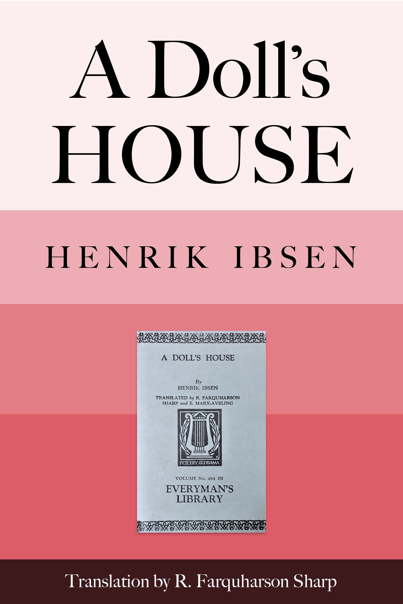 جلد کتاب A Doll's House