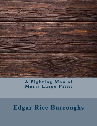 جلد کتاب A Fighting Man of Mars