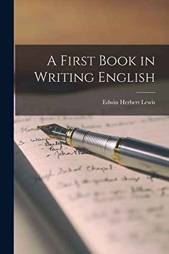 جلد کتاب A First Book in Writing English