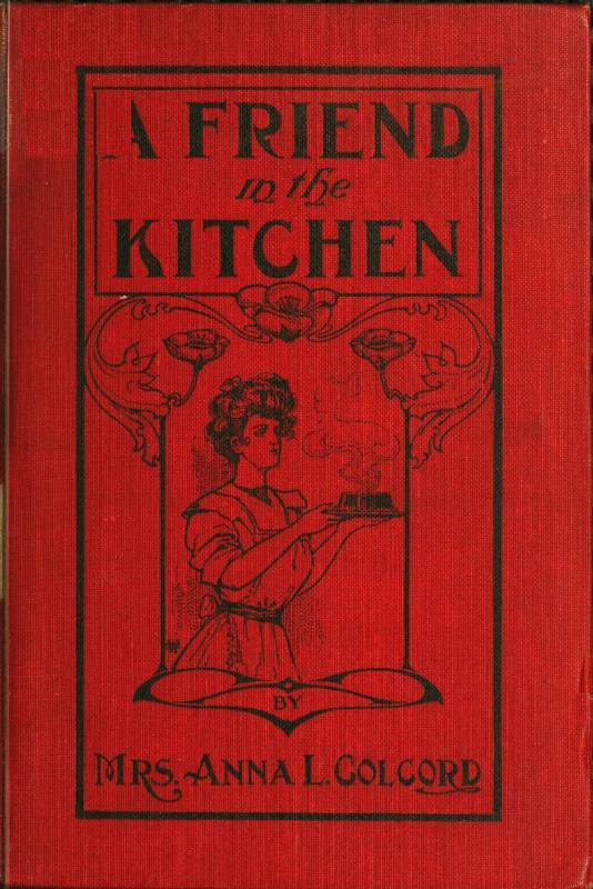 جلد کتاب A friend in the kitchen