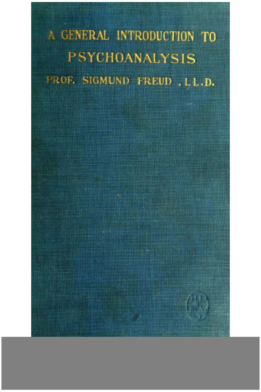 جلد کتاب A General Introduction to Psychoanalysis