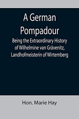 جلد کتاب A German Pompadour