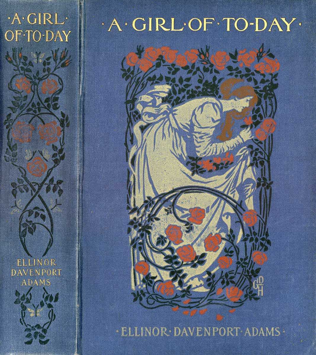 جلد کتاب A Girl of To-day