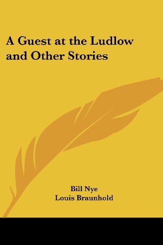جلد کتاب A Guest at the Ludlow, and Other Stories