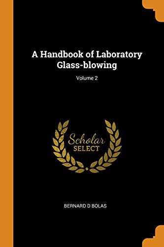 جلد کتاب A Handbook of Laboratory Glass-blowing