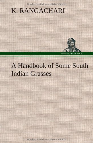 جلد کتاب A Handbook of Some South Indian Grasses