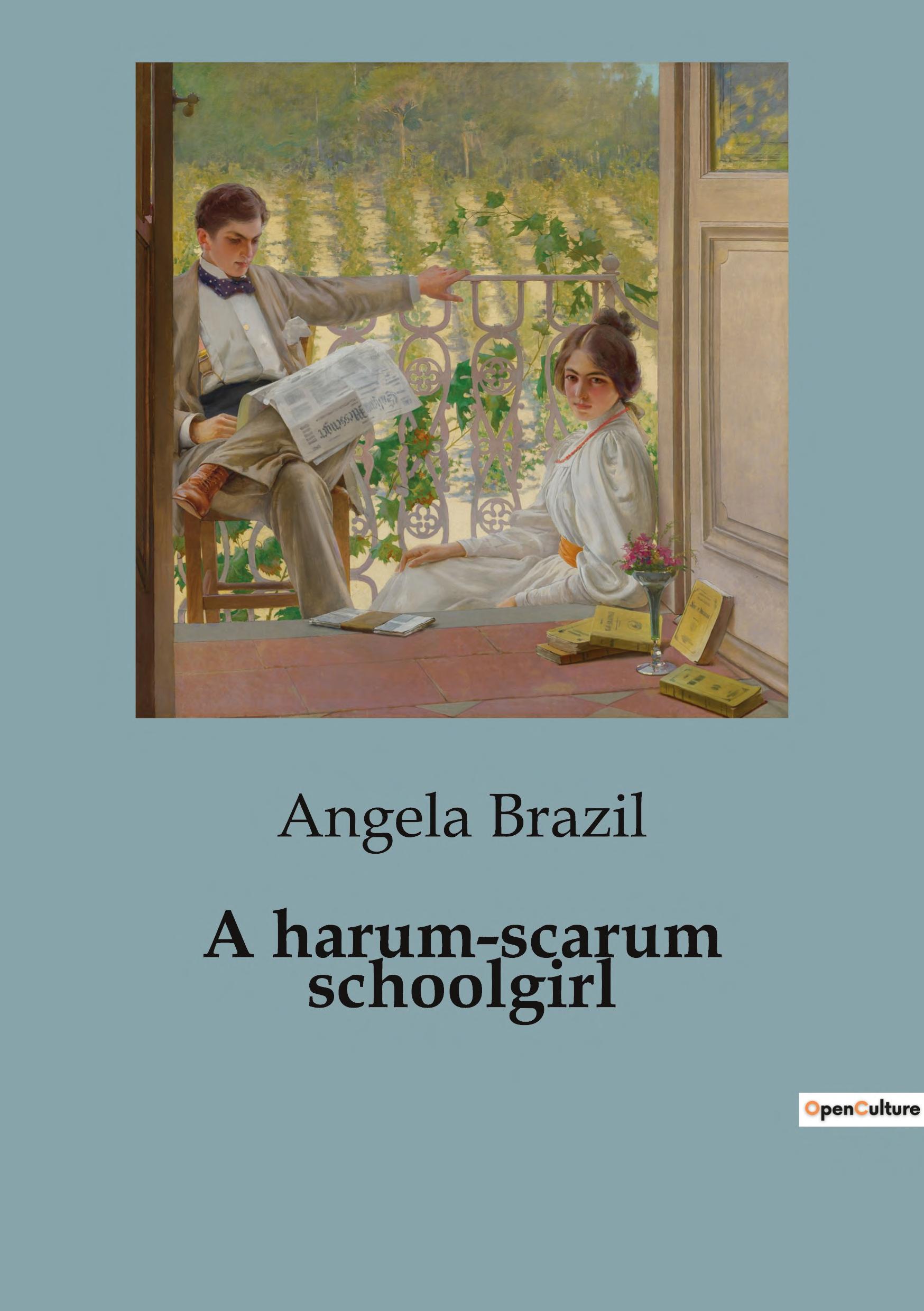 جلد کتاب A Harum-Scarum Schoolgirl