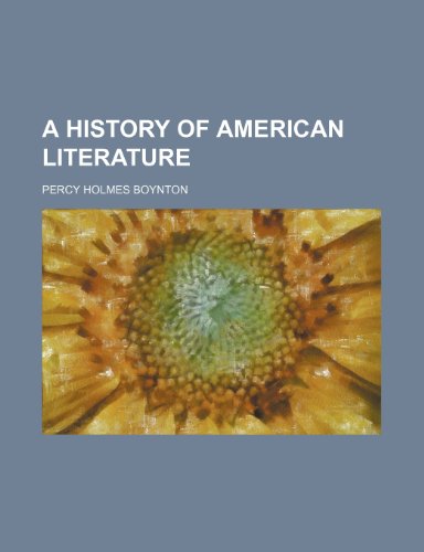جلد کتاب A History of American Literature