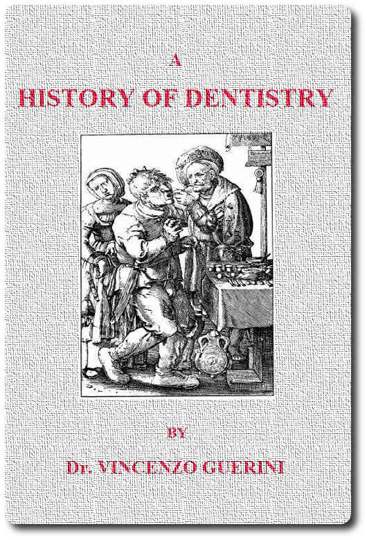 جلد کتاب A History of Dentistry