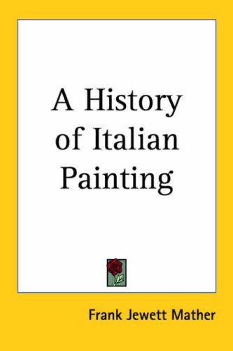 جلد کتاب A History of Italian Painting