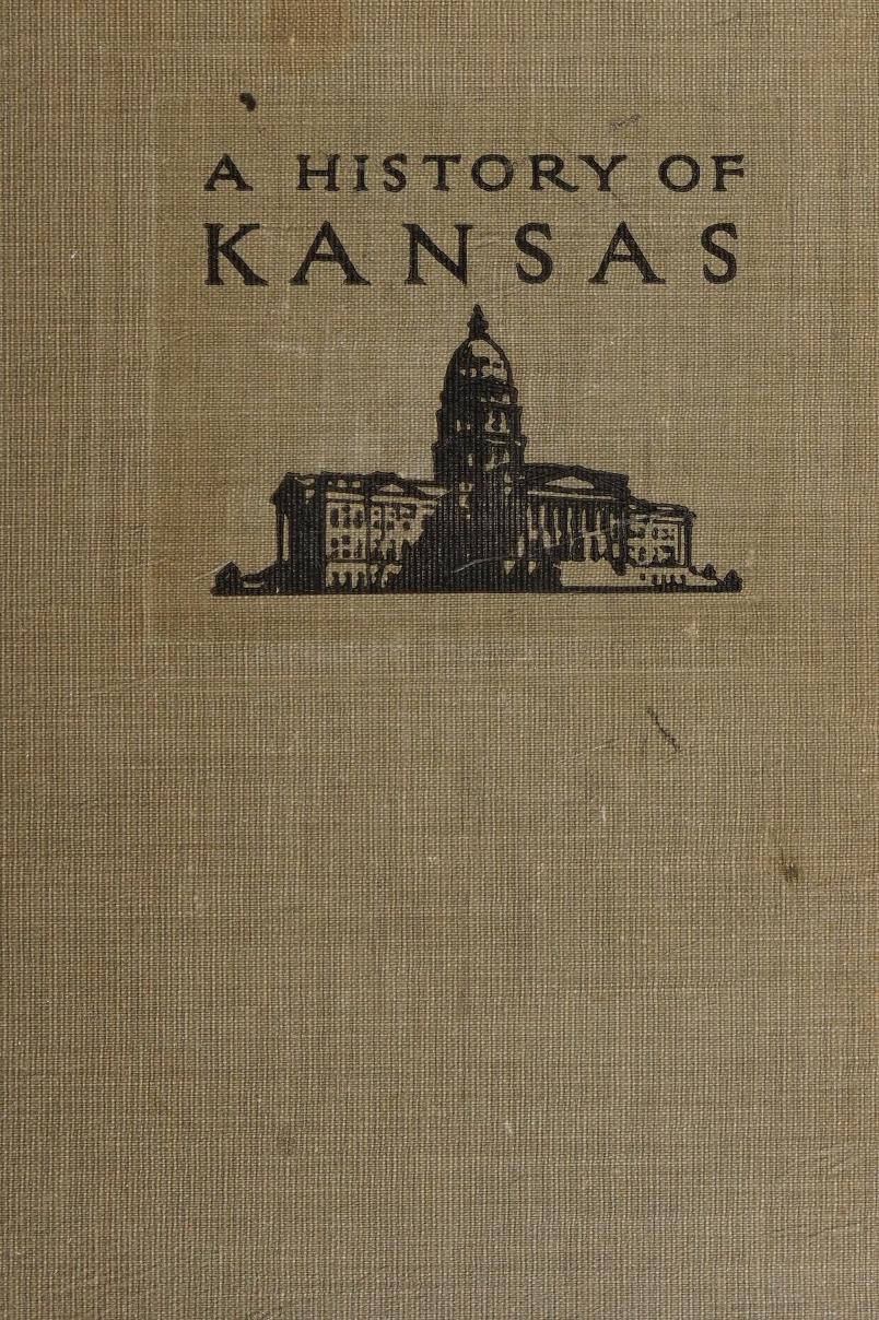 جلد کتاب A History of Kansas