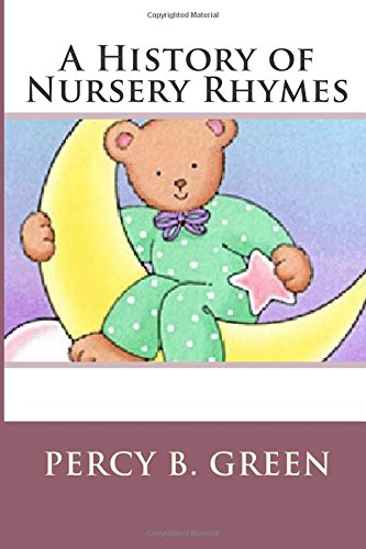 جلد کتاب A History of Nursery Rhymes