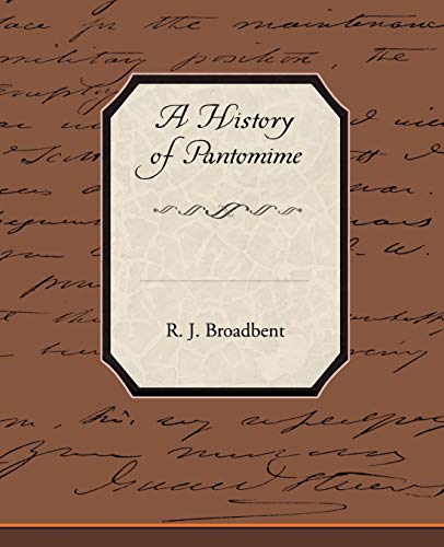 جلد کتاب A History of Pantomime