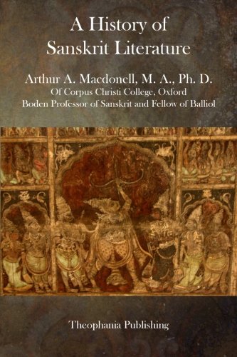 جلد کتاب A History of Sanskrit Literature