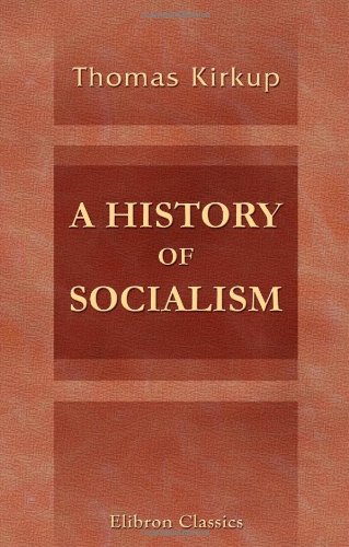 جلد کتاب A History of Socialism