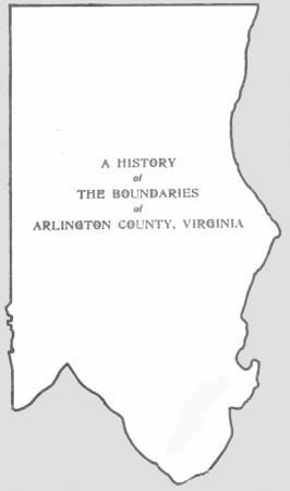 جلد کتاب A History of the Boundaries of Arlington County, Virginia