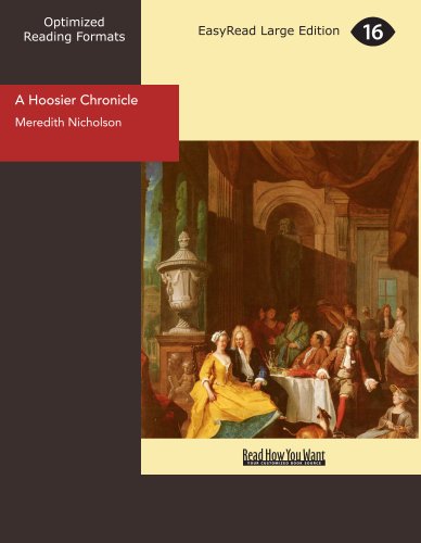 جلد کتاب A Hoosier Chronicle