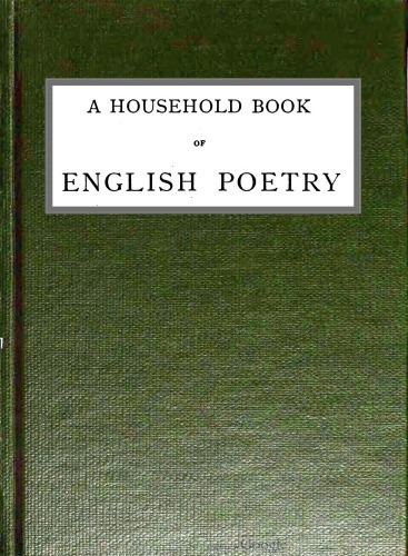 جلد کتاب A Household Book of English Poetry