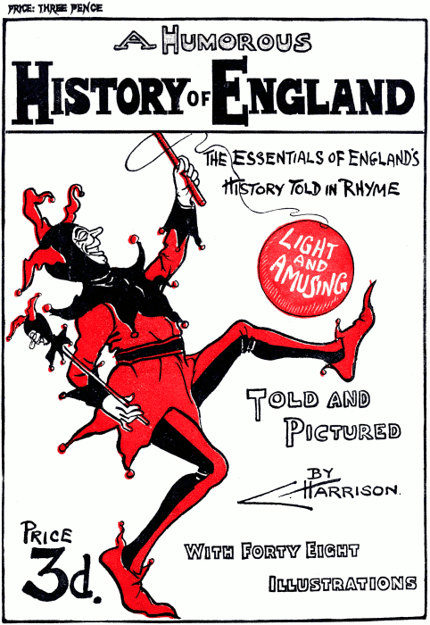 جلد کتاب A Humorous History of England
