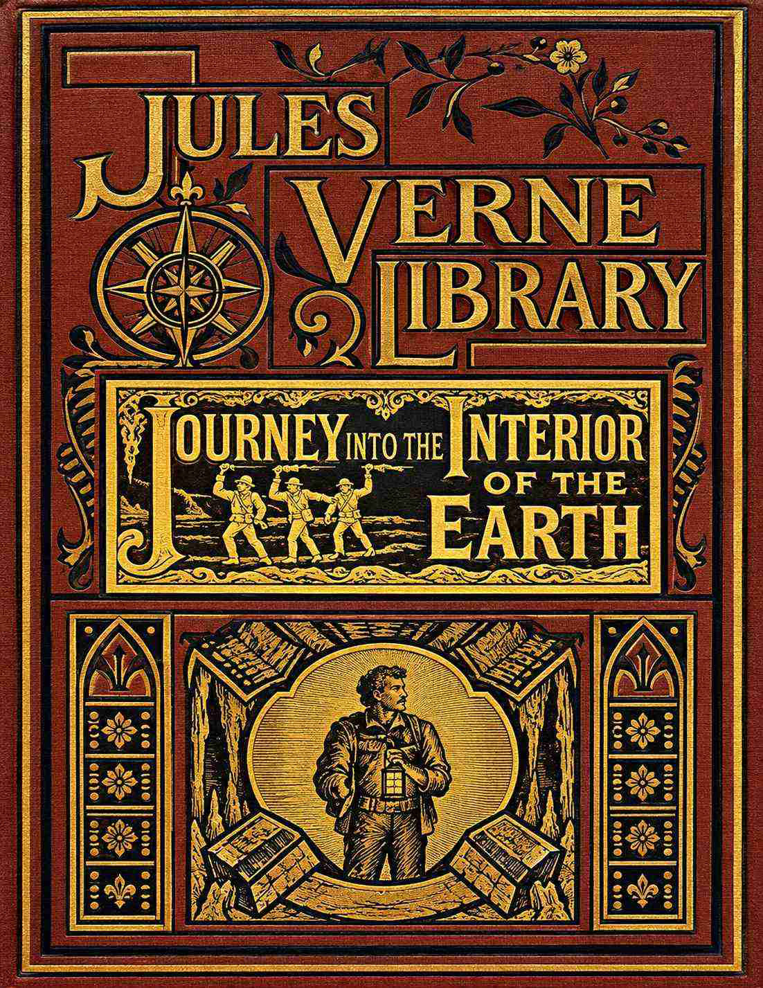 جلد کتاب A Journey into the Interior of the Earth