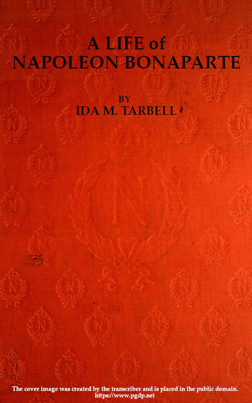 جلد کتاب A Life of Napoleon Bonaparte