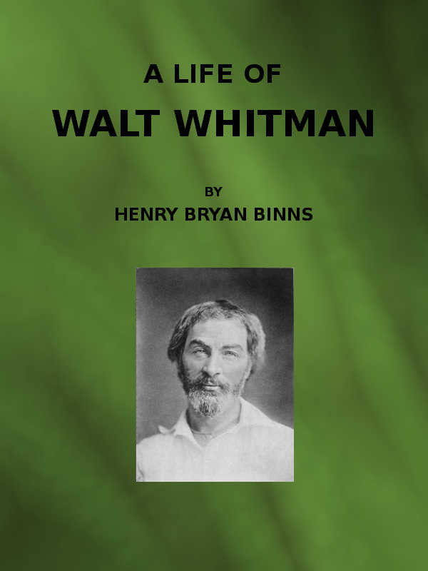 جلد کتاب A Life of Walt Whitman