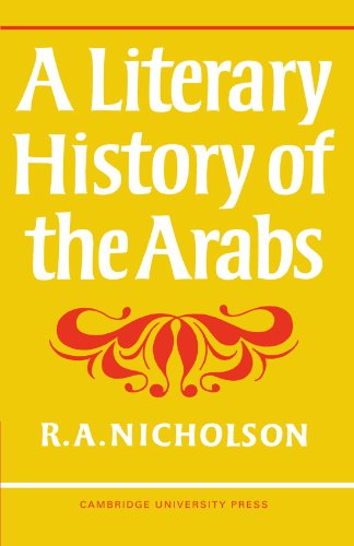 جلد کتاب A Literary History of the Arabs