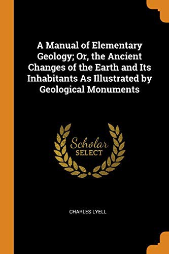 جلد کتاب A Manual of Elementary Geology