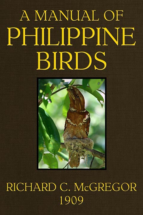 جلد کتاب A Manual of Philippine Birds