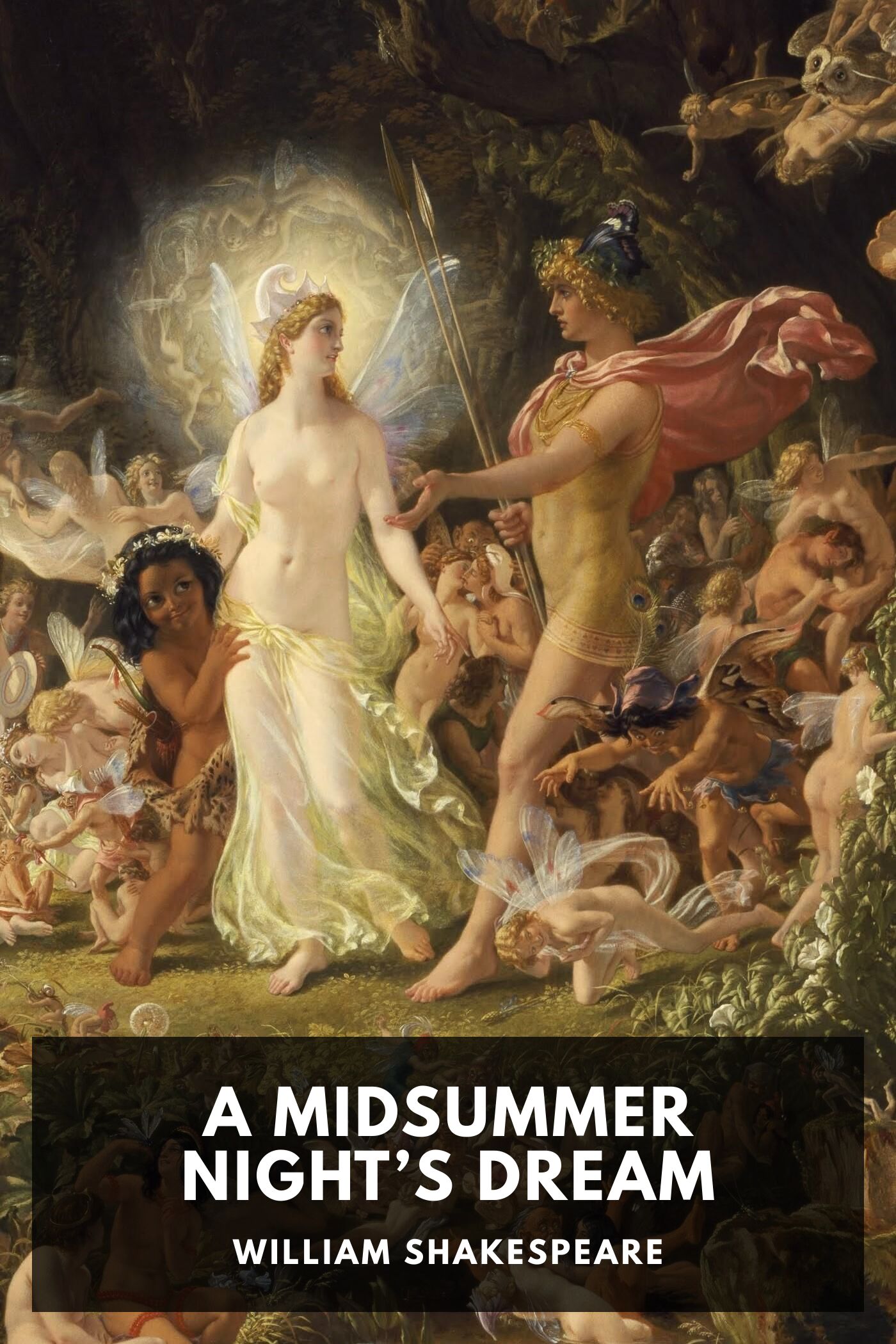 جلد کتاب A Midsummer Night's Dream