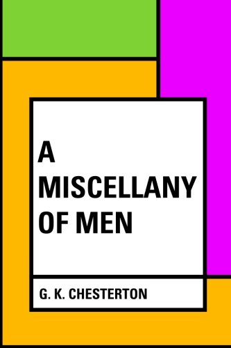 جلد کتاب A Miscellany of Men